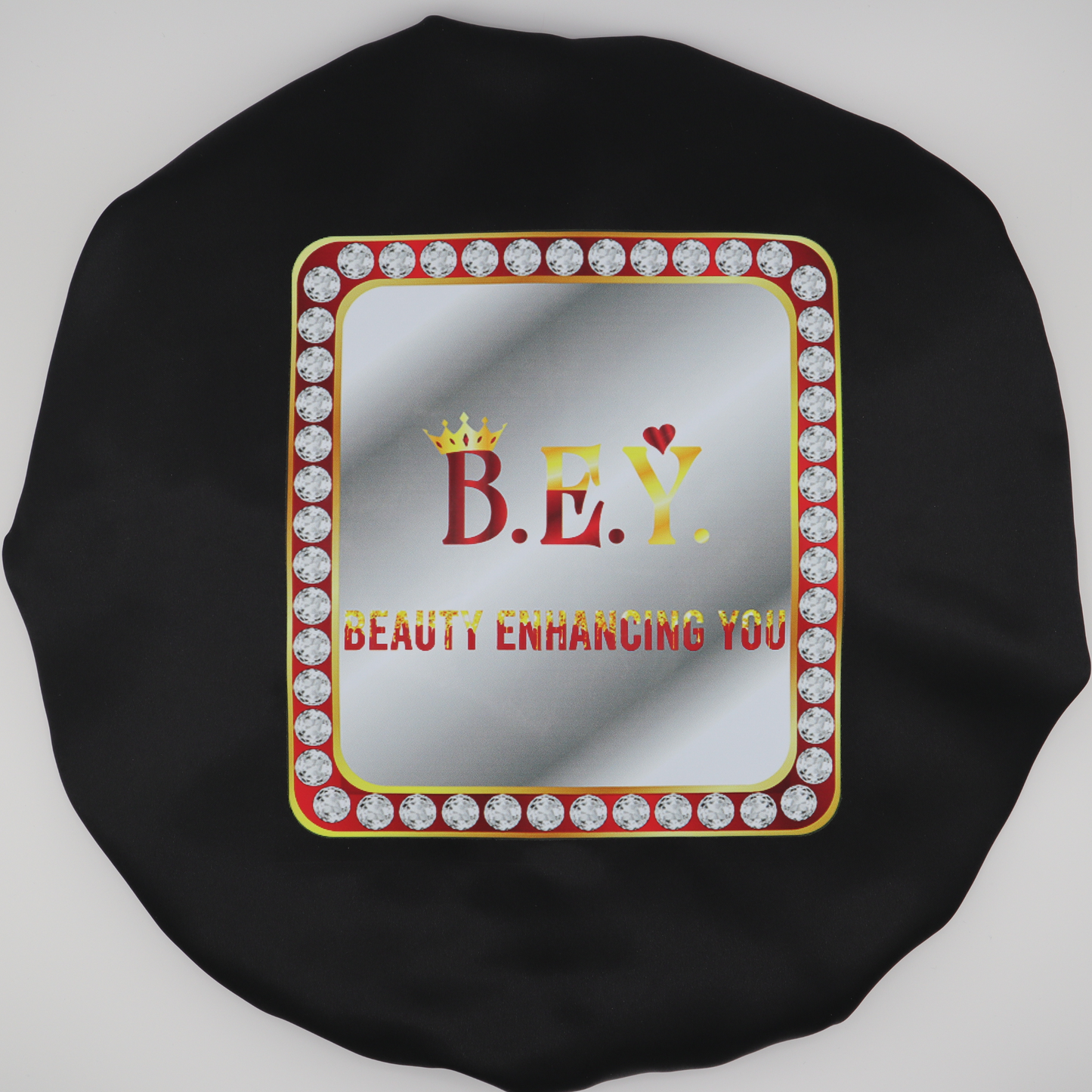 Luxury Reversible Satin Bonnet (Black/Gold)