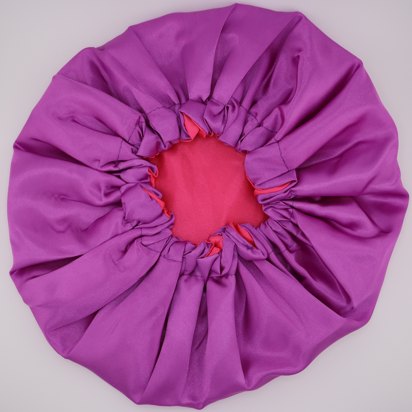 Luxury Reversible Satin Bonnet (Pink/Purple)