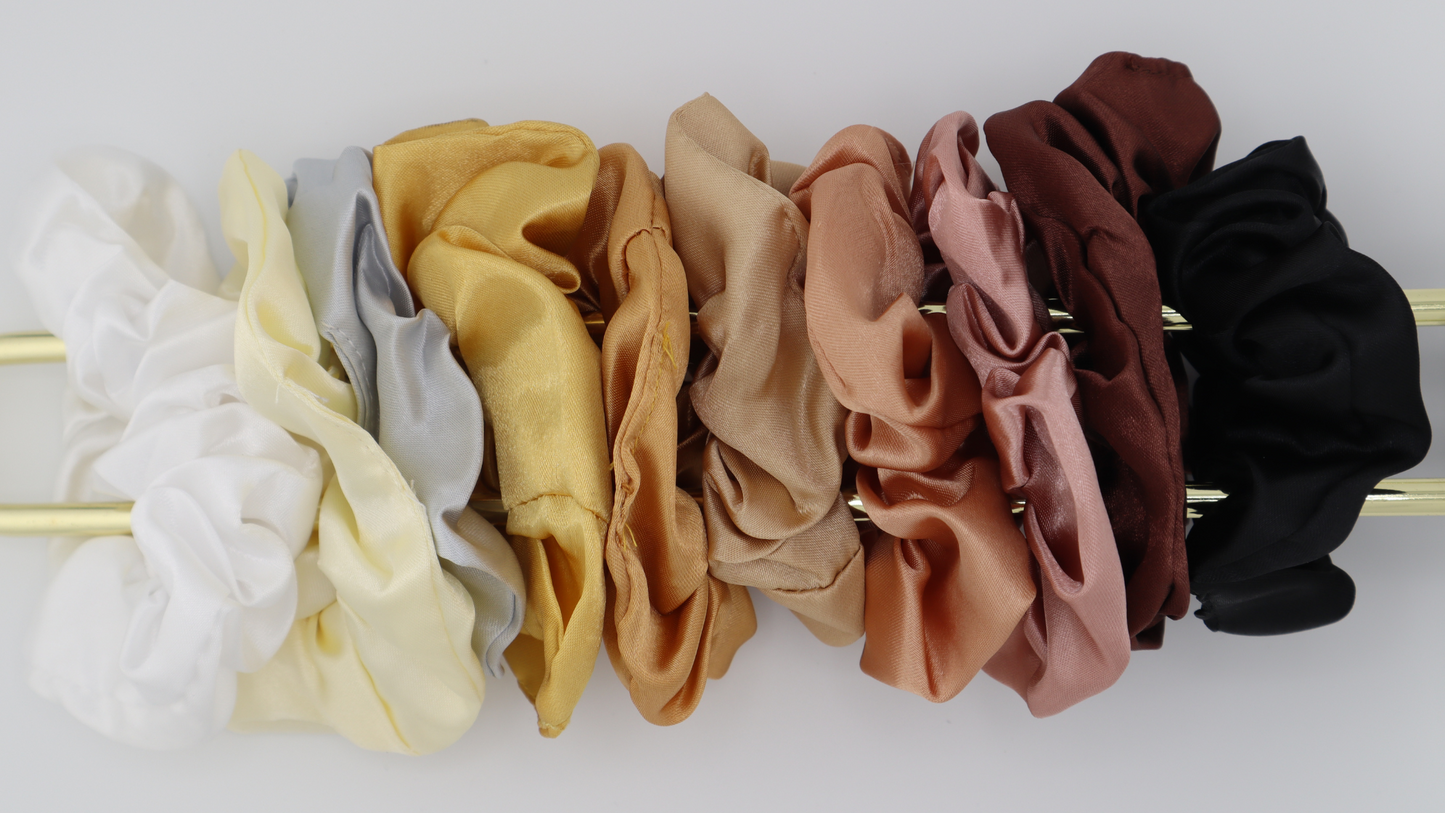 Medium Satin Scrunchies