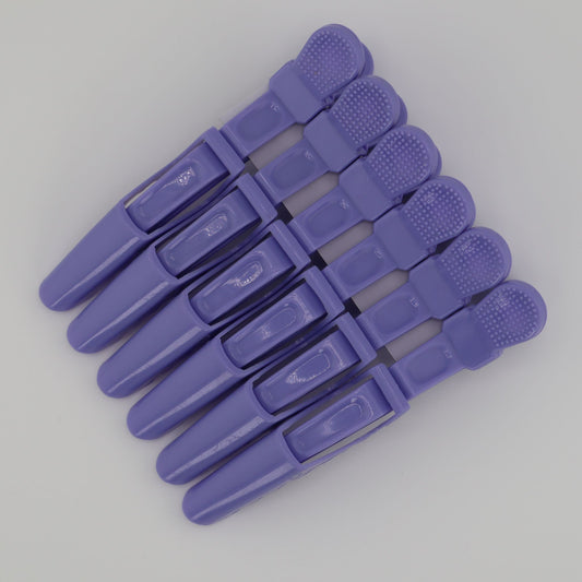 Crocodile Clips (Purple)