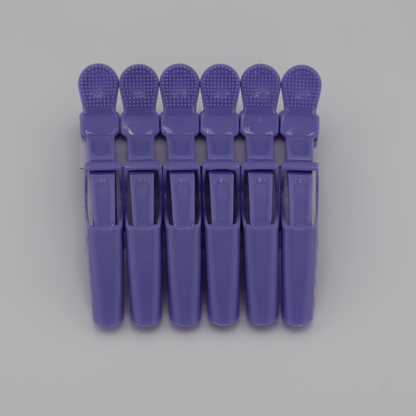 Crocodile Clips (Purple)